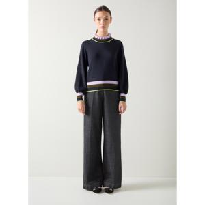 L.K. Bennett Alina Striped Sweater